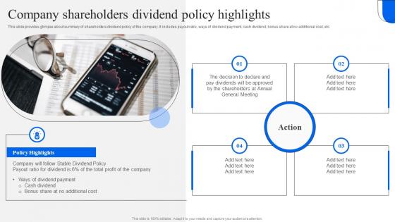 Company Shareholders Dividend Policy Highlights Strategic Financial Planning