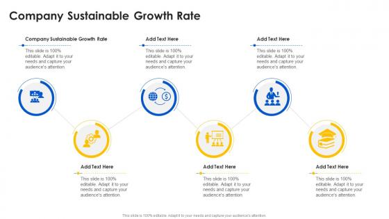 Company Sustainable Growth Rate In Powerpoint And Google Slides Cpb