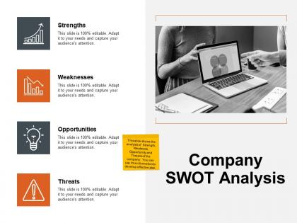 Company swot analysis opportunities ppt powerpoint presentation infographic