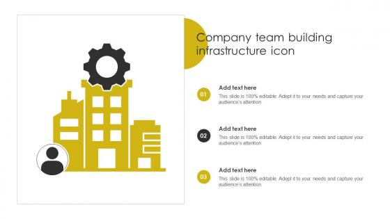 Company Team Building Infrastructure Icon