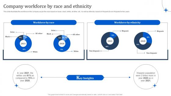 Company Workforce By Race And Ethnicity Manpower Optimization Methods