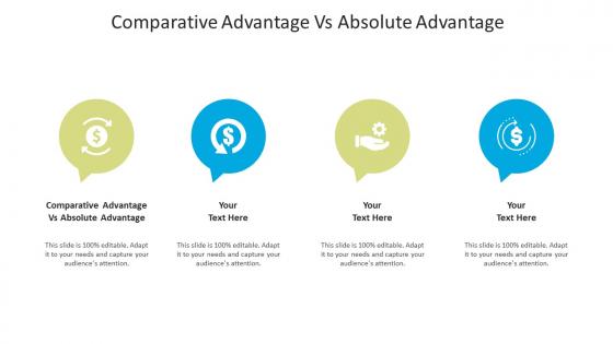Comparative advantage vs absolute advantage ppt powerpoint presentation styles graphics cpb
