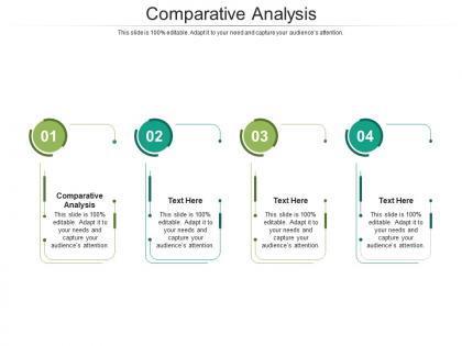 Comparative analysis ppt powerpoint presentation summary graphics cpb