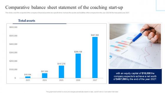 Comparative Balance Sheet Statement Of The Coaching Start Up Business Plan For Coaching Institute BP SS
