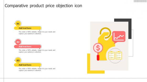 Comparative Product Price Objection Icon