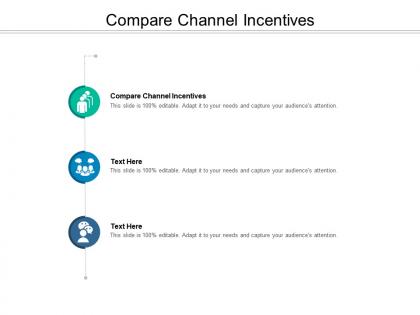Compare channel incentives ppt powerpoint presentation slides show cpb