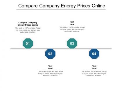 Compare company energy prices online ppt powerpoint presentation show slide cpb