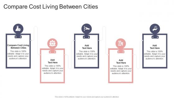 Compare Cost Living Between Cities In Powerpoint And Google Slides Cpb