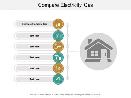 Compare electricity gas ppt powerpoint presentation summary structure cpb
