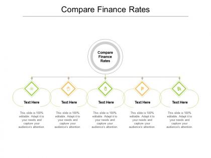 Compare finance rates ppt powerpoint presentation outline slide portrait cpb