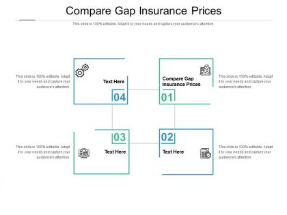 Compare gap insurance prices ppt powerpoint presentation outline portrait cpb