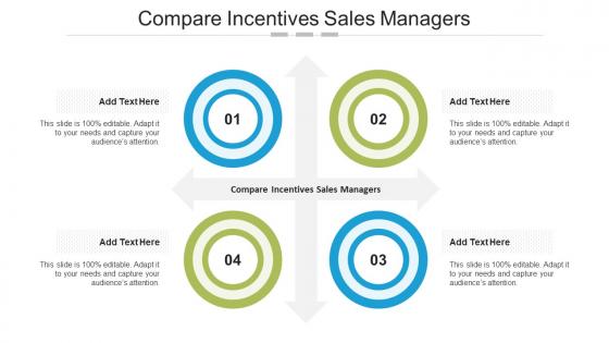 Compare Incentives Sales Managers In Powerpoint And Google Slides Cpb
