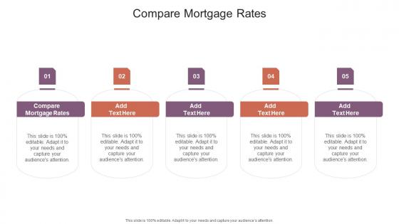 Compare Mortgage Rates In Powerpoint And Google Slides Cpb