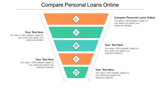 Compare personal loans online ppt powerpoint presentation show graphics download cpb