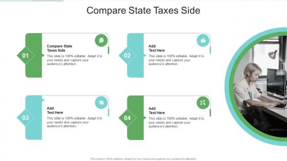 Compare State Taxes Side In Powerpoint And Google Slides Cpb
