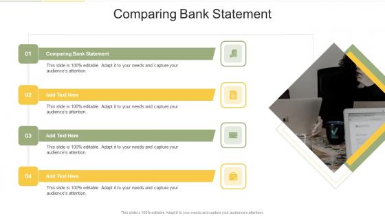 Comparing Bank Statement In Powerpoint And Google Slides Cpb
