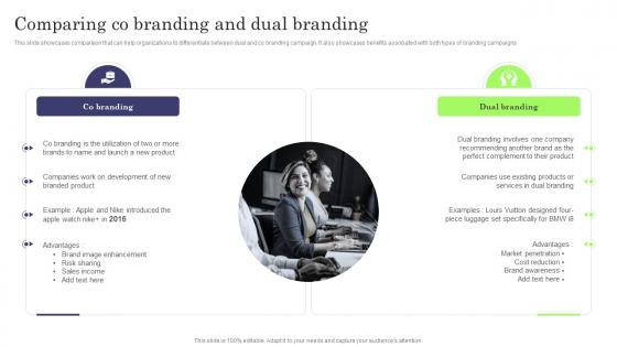 Comparing Co Branding And Dual Branding Formulating Dual Branding Campaign For Brand
