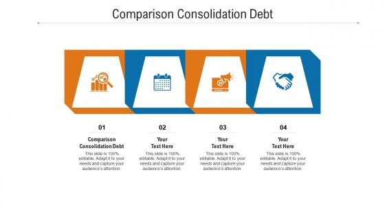 Comparison consolidation debt ppt powerpoint presentation pictures cpb