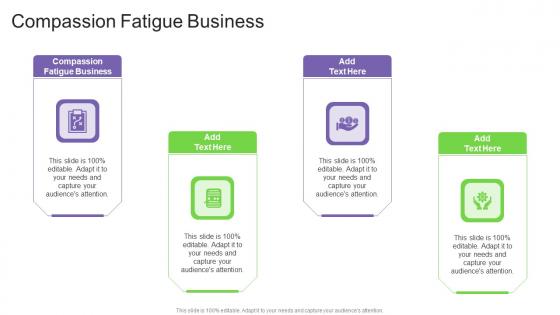 Compassion Fatigue Business In Powerpoint And Google Slides Cpb