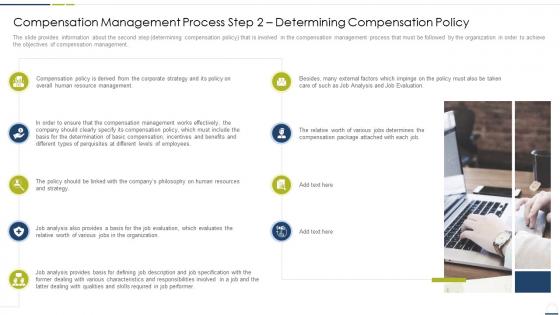 Compensation management process step 2 determining compensation policy