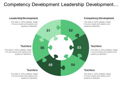 Competency development leadership development structure problem solving finance research