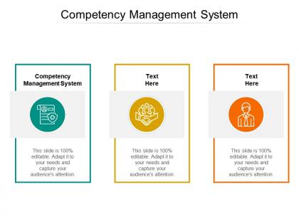 Competency management system ppt powerpoint presentation example file cpb