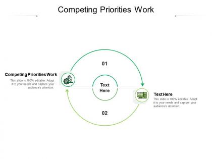 Competing priorities work ppt powerpoint presentation outline structure cpb