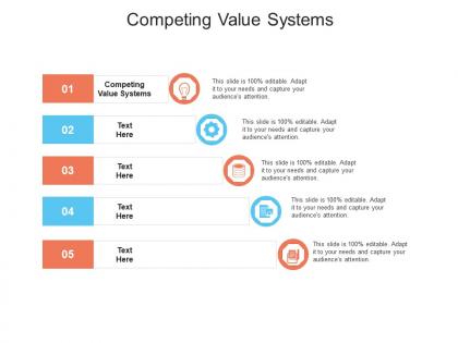 Competing value systems ppt powerpoint presentation ideas demonstration cpb