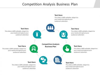 Competition analysis business plan ppt powerpoint presentation portfolio vector cpb