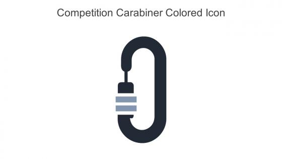 Competition Carabiner Colored Icon In Powerpoint Pptx Png And Editable Eps Format
