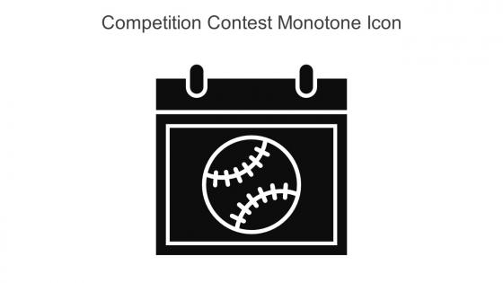 Competition Contest Monotone Icon In Powerpoint Pptx Png And Editable Eps Format