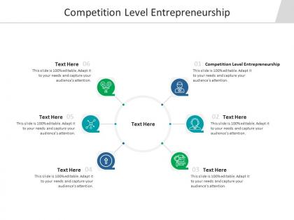 Competition level entrepreneurship ppt powerpoint presentation file gallery cpb