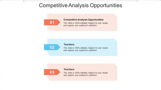 Competitive analysis opportunities ppt powerpoint presentation pictures files cpb
