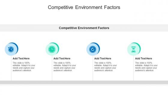 Competitive Environment Factors In Powerpoint And Google Slides Cpb
