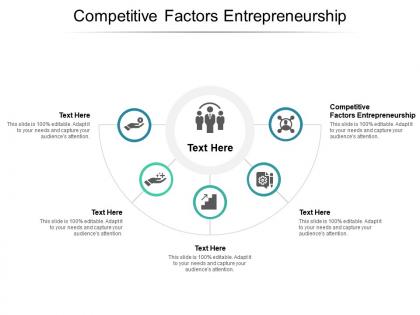 Competitive factors entrepreneurship ppt powerpoint presentation designs download cpb