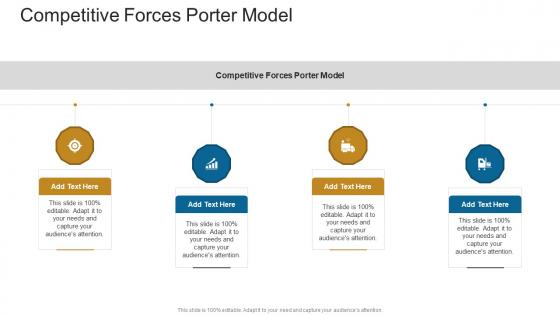 Competitive Forces Porter Model In Powerpoint And Google Slides Cpb