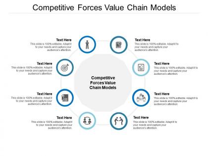 Competitive forces value chain models ppt powerpoint presentation model outline cpb