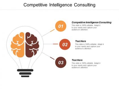 Competitive intelligence consulting ppt powerpoint presentation pictures graphic images cpb