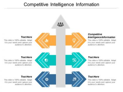 Competitive intelligence information ppt powerpoint presentation styles show cpb