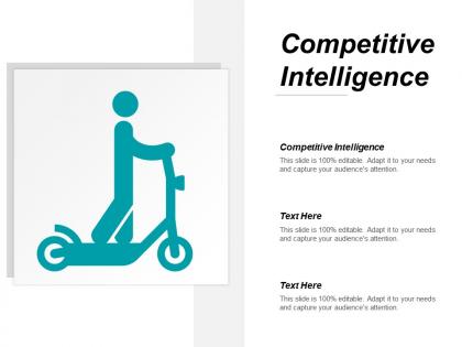 Competitive intelligence ppt powerpoint presentation ideas background images cpb