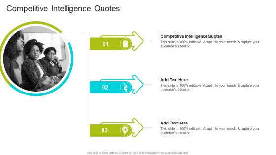 Competitive Intelligence Quotes In Powerpoint And Google Slides Cpb