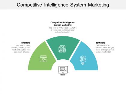 Competitive intelligence system marketing ppt powerpoint presentation file designs cpb