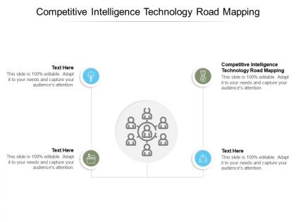 Competitive intelligence technology road mapping ppt powerpoint infographics cpb