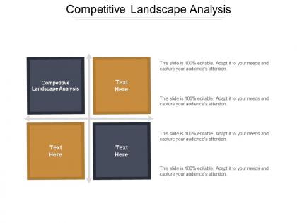 Competitive landscape analysis ppt powerpoint presentation file example introduction cpb