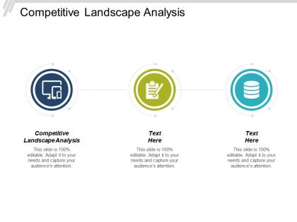 Competitive landscape analysis ppt powerpoint presentation infographic template layouts cpb