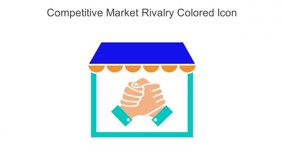 Competitive Market Rivalry Colored Icon In Powerpoint Pptx Png And Editable Eps Format