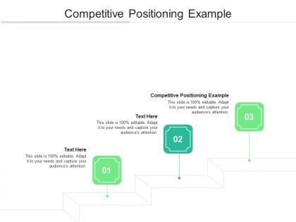 Competitive positioning example ppt powerpoint presentation infographics show cpb