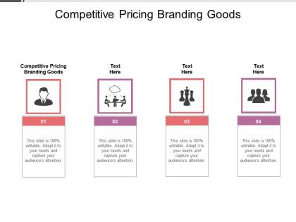 Competitive pricing branding goods ppt powerpoint presentation ideas themes cpb