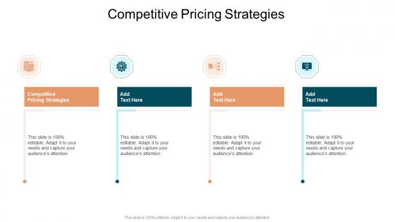 Competitive Pricing Strategies In Powerpoint And Google Slides Cpb