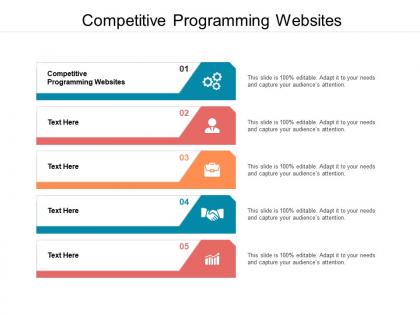 Competitive programming websites ppt powerpoint presentation model format ideas cpb